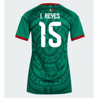 Billige Fotballdrakt Mexico Israel Reyes #15 Replika Hjemmedrakt Dame VM 2026 Kortermet